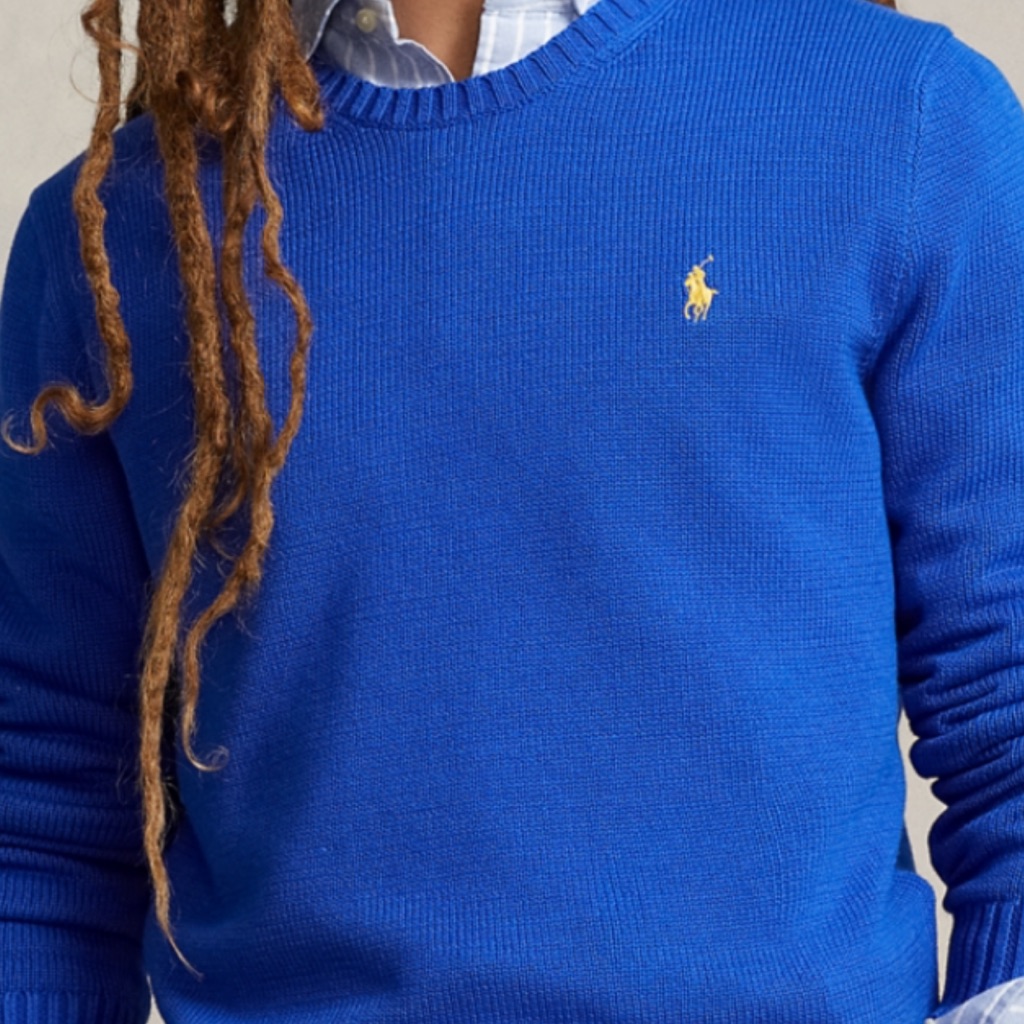 Men's Cotton Crewneck Sweater Ralph Lauren Polo